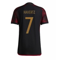 Camiseta Alemania Kai Havertz #7 Visitante Equipación Mundial 2022 manga corta